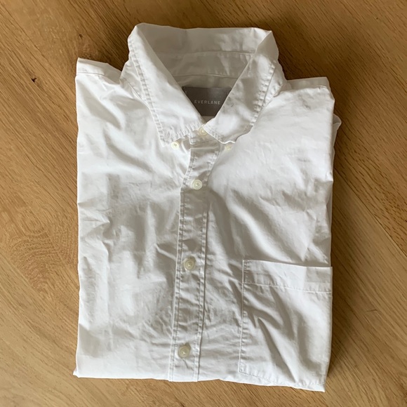 EVERLANE Men’s Cotton Short Sleeve Button Down - Picture 2 of 6